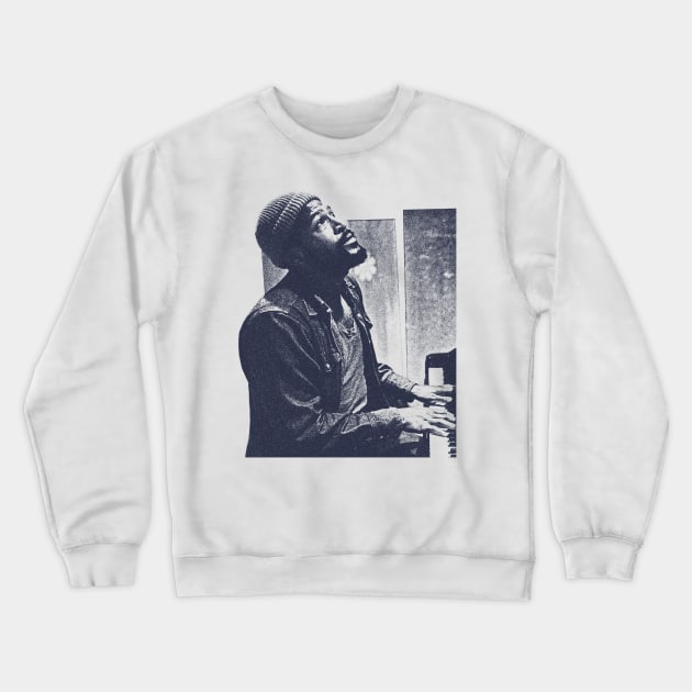 Marvin Gaye Go Crewneck Sweatshirt by BackOnTop Project